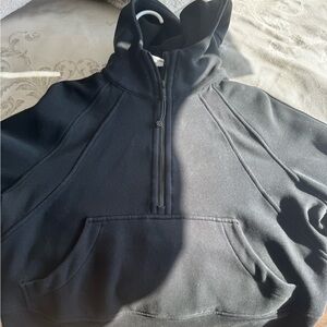 lululemon athletica Black scuba hoodie size xs/s